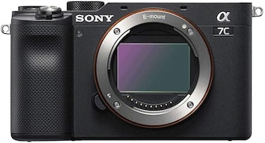 Sony Alpha 7C 24.2 Mega Pixels Compact Full Frame Camera, Powerful BIONZ X Image Processing For Spectacular Quality, ILCE-7C, Black