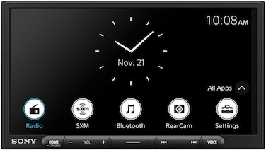 Sony XAV-AX6000 7-Inch Multimedia Receiver with Wireless Apple CarPlay/Android Auto, HDMI Video Input