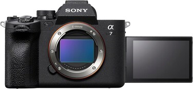 Sony Alpha 7 IV Full-Frame Mirrorless Camera (33MP, Real-time AutoFocus, 10 FPS, 4K60P, Vari-Angle Touch Screen, Large Capacity Z Battery), Black
