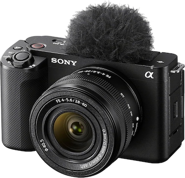 Sony Alpha ZV-E1 12.1MP Exmor R Sensor Full-Frame Interchangeable Lens Mirrorless Vlog Camera With 28-60mm Lens, Black