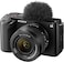 Sony Alpha ZV-E1 12.1MP Exmor R Sensor Full-Frame Interchangeable Lens Mirrorless Vlog Camera With 28-60mm Lens, Black