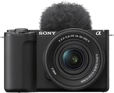 Sony Alpha ZV-E10 II K APS-C Mirrorless Interchangeable-Lens Video Camera With 16-50 mm f/3.5-5.6 Power Zoom Kit Lens