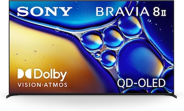 Sony 65&amp;quot; Bravia 8 TV QD-OLED 4K Smart TV (2025) &amp;ndash; XR Processor, Dolby Vision, Google TV, 120Hz HDMI 2.1-55XR80M2 / 2025