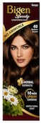 Bigen Speedy Conditioning Hair Color Medium Brown No. 40, No Ammonia, Gentle Floral Scent, Fast Grey Coverage