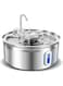 Beauenty Stainless Steel Cat Water Fountain, 3.2L Automatic Cat Fountain with Quiet Pump, Dishwasher Safe Design, 4-Stage Automatic Filtration Drinking Fountain for Pets (Fountain)