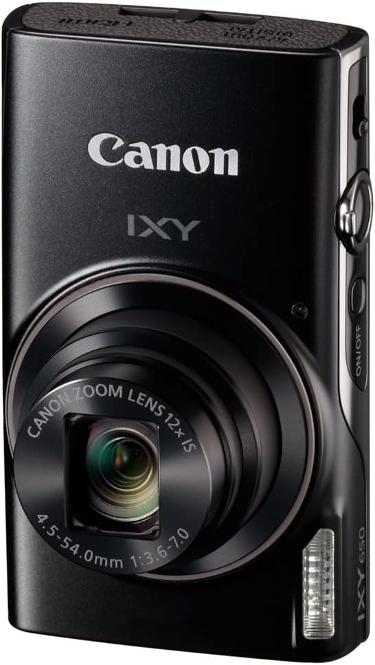 Buy Canon Compact Digital Camera IXY 650 Black (International 