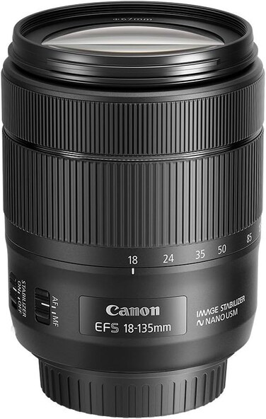 Canon EF-S 18-135mm f/3.5-5.6 IS USM SLR Lens for Cameras
