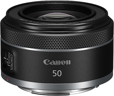 Canon RF50mm F1.8 STM Lens, Compatible With EOS R System Mirrorless Cameras, Fixed Focal Length Lens, Compact &amp; Lightweight, Perfect For Everyday Shooting
