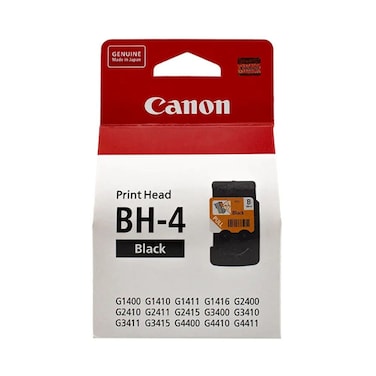 Canon BH-4  Black Print Head   for G1400 G2400 G3400 G4400 Series Printers
