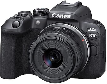 Canon EOS R10 Mirrorless Camera with RF-S 18-45mm Lens Kit
