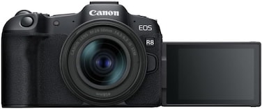 Canon EOS R8+RF 24-50MM F4.5-6.3 IS STM, 24.2MP Full-Frame Mirrorless Camera, Upto 40Fps Continuously, Dual Pixel CMOS AF II, 4K Upto 60P, Vari-angle Screen, Bluetooth &amp; WiFi