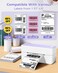 Phomemo Barcode Thermal Label Printer for Shipping Packages - 4x6 Shipping Label Printer for Small Business - Bluetooth Label Printer for Phone&amp;PAD&amp;PC