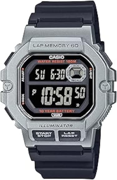 Casio Mens Watch WS-1400H-1BVDF