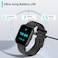 PEJE Smart Watches For Men,1.83" Display,Prayer Alerts,Arabic Support,Bluetooth Calls,1ATM Waterproof,Spo2/Hr/Sleep Tracking,123+ Sports Modes,7-Day Battery (280mah),Ios/Android. (Black)