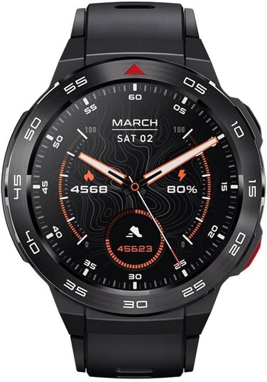 Mibro GS Pro calling Smart Watch with 20 Day Battery Life - black