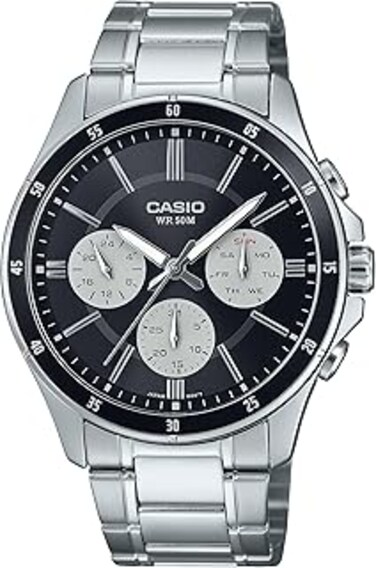 Casio Mens Watch MTP-1374D-1A3VDF