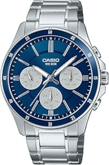 Casio Mens Watch MTP-1374D-2A3VDF