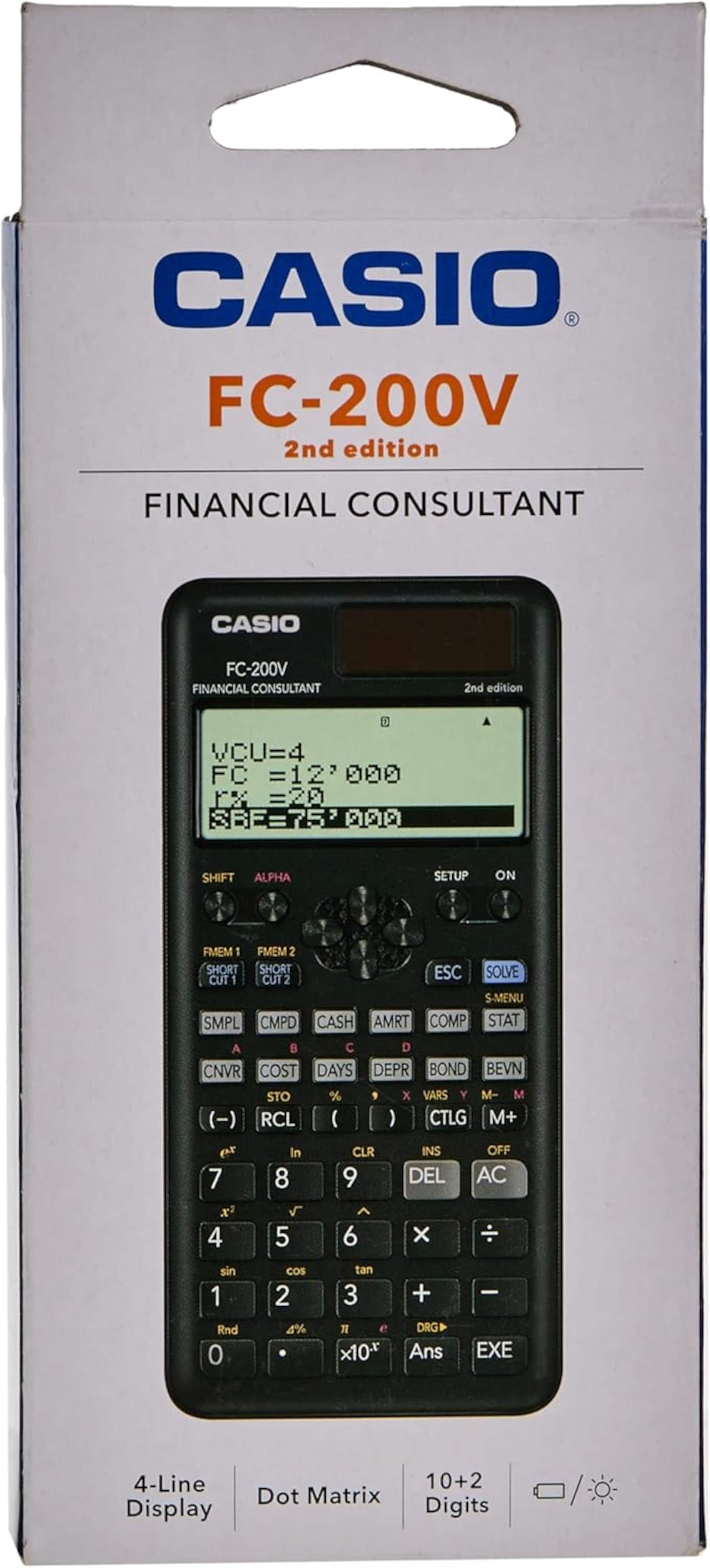 Casio financial calculator price 2025