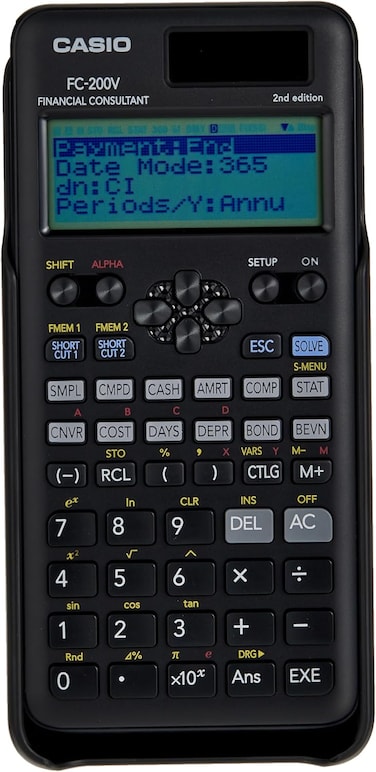 Casio FC-200V-2 Financial Consultant