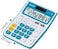 Casio MJ-12VCb-BU 300 Steps Check &amp; Correct Colourful Desktop Calculator (Blue)