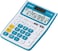 Casio MJ-12VCb-BU 300 Steps Check &amp; Correct Colourful Desktop Calculator (Blue)