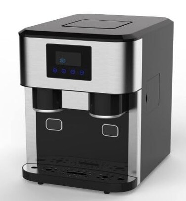 3 in 1 Ice Maker with Built-in Water Dispenser, with LCD Control Panel   DLC-37563