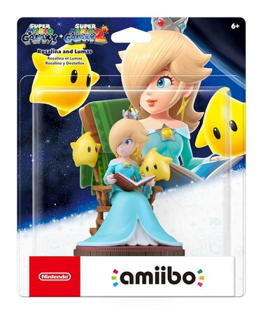 amiibo- Rosalina and Lumas - Super Mario Galaxy + Super Mario Galaxy2 Series