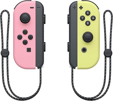 Joycon Pastel Pink Pastel Yellow