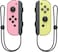 Joycon Pastel Pink Pastel Yellow