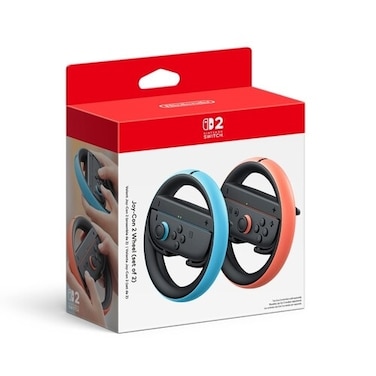 Nintendo Switch Joy-Con 2 Wheel (Set Of Two) Controller Light Blue / Light Red (International Version)