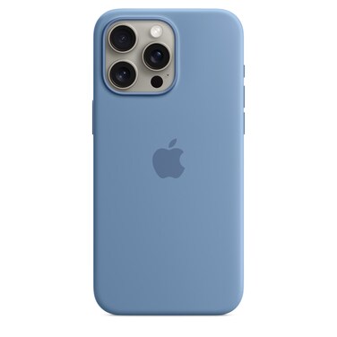 iPhone&nbsp;15&nbsp;Pro&nbsp;Max Silicone Case with MagSafe - Winter&nbsp;Blue