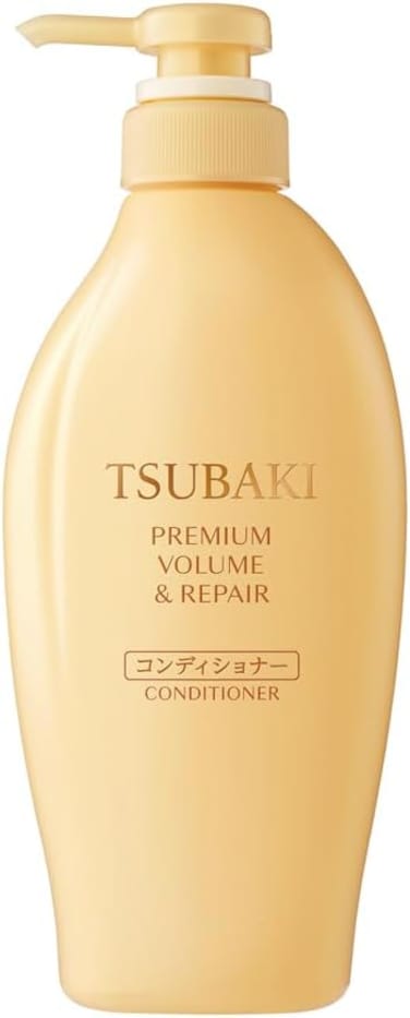 TSUBAKI Premium Volume &amp; Repair Hair Conditioner (New Look, Improved Formula)   Instant Volume Boost In 1 Use, To Improve Flat &amp; Lifeless Hair   450ml