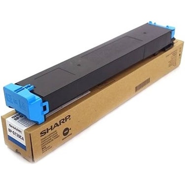 Sharp BP-FT22CA Genuine Cyan Toner Cartridge, 10,000 Pages Yield, Original Sharp Color Laser Toner