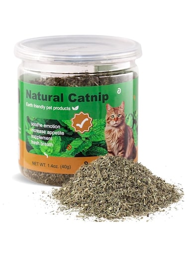 PAWCHIE Natural Catnip, Used as Snacks Filling Catnip Toys, Organic Catmint, Delicately Sealed and Packaged for Easy Preservation(40g)