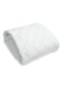 Linen Klub Quilted Mattress Protector Cotton Blend White 90x190cm