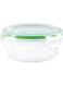 Royalford BRS Round Glass Airtight Container 400ML
