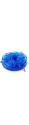Silicone Stretch Fresh Food Cover Stretch Lids, 6-Pack of Various Sizes (Blue)