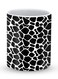 Premium Cow Skin Designer Mug Black/White 325ml