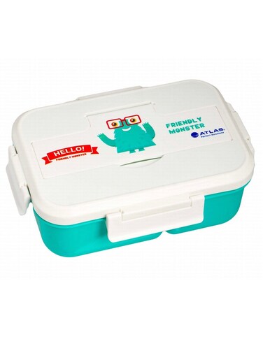2-Compartment Lunch Box Multicolour