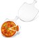 Yoande 2 Pcs Acrylic Pizza Peel 12 Inch Pizza Paddle Clear Pizza Boards with Handle