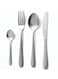 East 24 Piece Hammered Flatware Cutlery Set, Stainless Steel Silverware Set for Home/Office/Party, Knife Fork Spoon Eating Utensils Set Service for 6, Mirror Polish &amp; Dishwasher Safe