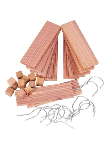 Household Essentials 35780-1 Cedar Hang Up Set, Brown