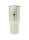 Burlybear Stainless Steel Coffee Travel Mug . Vacuum Insulated, 30 oz Mug with Spill-Proof Resistant Lid for Camping. Unbreakable, Portable and Ready for Any Adventure - Stainless Steel/Black