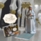 Girls Prayer Rug with Prayer Dress and Quran Cover Age 7-10 Turquoise
