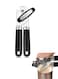 Opener, Professional 3 in 1 Multifunctional Manual Can Opener Bottle Opener, Kitchen Durable Stainless Steel Heavy Duty Can Opener with Smooth Edges, Suitable for Kitchen Seniors