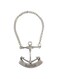 Vagabond House (Scotch) - Pewter Ship Anchor SCOTCH Decanter Tag/Liquor Bottle Label 5.7cm Tall