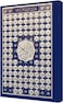 غلاف مصحف عربي بخط عثمان مع أسماء الله الحسنى 99 - مقاس 35×50 سم، خط واضح وكبير (أزرق)