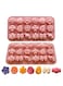 Flower Candy Molds Silicone 2PCS Daisy Flower Chocolate Molds Tulip Flower Molds Bow Tie Leaf Jello Molds Ice Mold Pudding Molds Soap Molds Cookie Molds for Desserts Making
