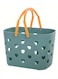 1PC Portable Shower Basket - Plastic Storage Basket with Handle, Drainable Toiletry Organizer for Bathroom, Kitchen, Dorm, Gym &amp; Camping