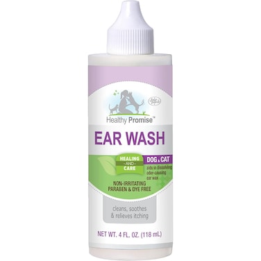 Four Paws Dog Ear Wash &ndash; Gentle Ear Cleaning &amp; Itch Relief for Dogs 118Ml
